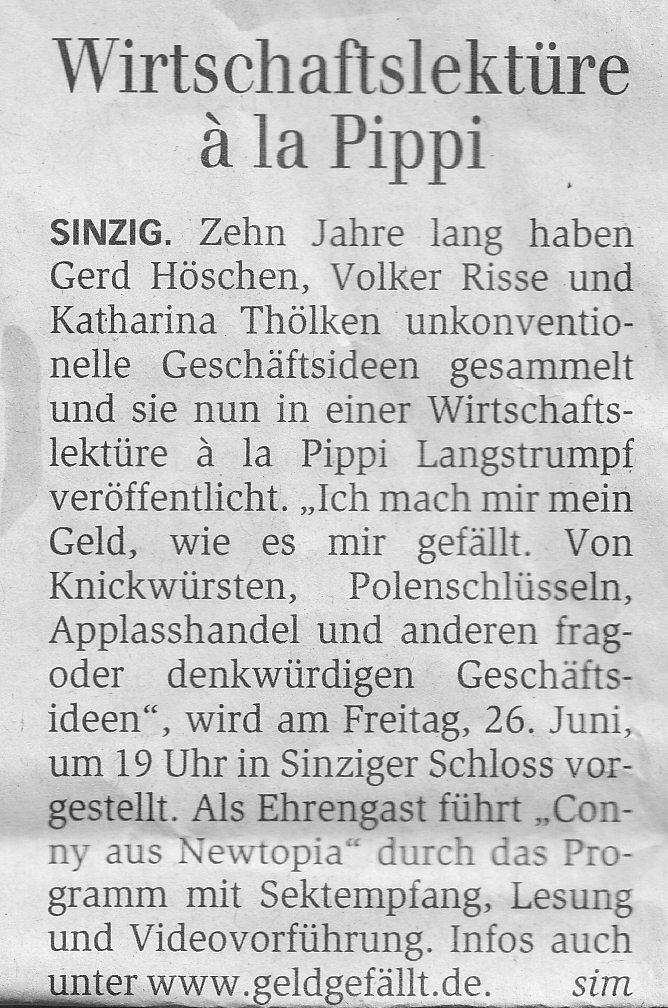 Buchvorstellung Generalanzeiger